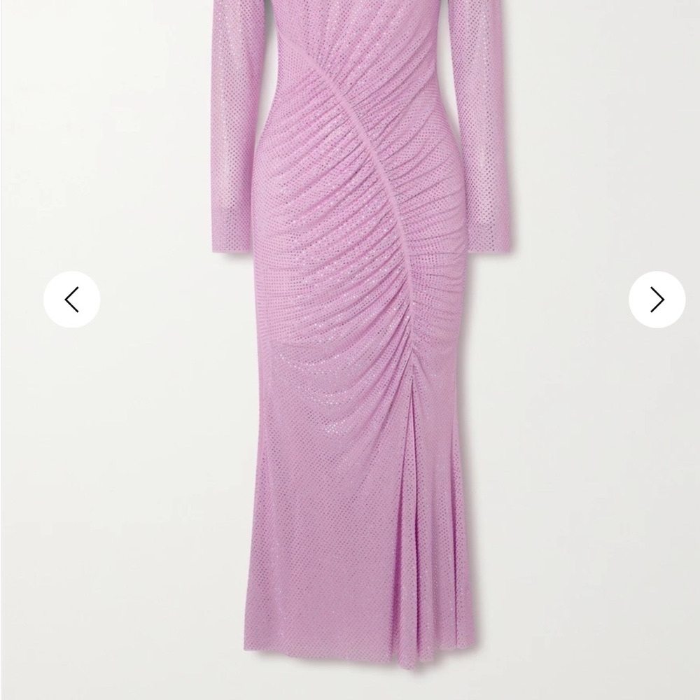 Elegant Self Portrair Evening Dress